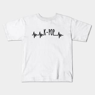 K-Pop Heartbeat Kids T-Shirt